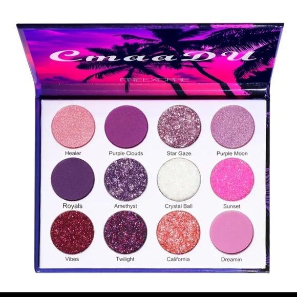 Gorgeous 12 Color Glitter Mermaid Shiny Eyeshadow Palette! Vibrant… - Picture 7 of 11